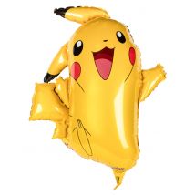 Ballon aluminium Pikachu Pokémon 62 x 78cm