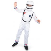 Déguisement Astronaute Dans L'espace Enfant - Thème: Espace - Couleur: Blanc - Taille: 3-4 ans (104 cm)