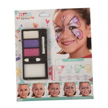 Maquillage Perle Des Papillons Fille - Thème: Animaux Et Petites Bêtes - Couleur: Noir - Taille: Taille Unique