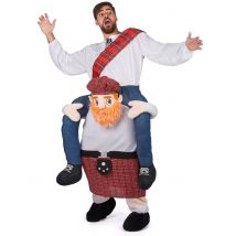 Déguisement homme à dos d'écossais adulte