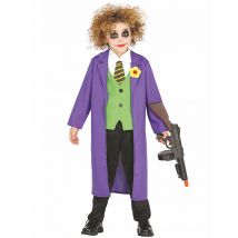 Déguisement clown joker fou enfant