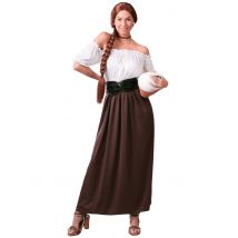 Déguisement tavernière médiévale femme