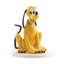 Figurine Pluto 7,5 Cm - Thème: Animaux Et Petites Bêtes - Couleur: Jaune - Taille: Taille Unique