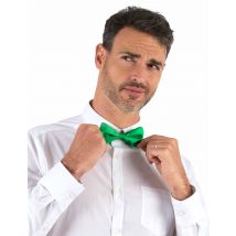 Noeud Papillon Vert Adulte - Thème: Couleurs - Couleur: Vert - Taille: Taille Unique