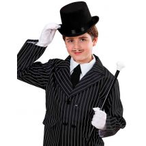 Chapeau Haut De Forme Noir Enfant - Thème: Carnaval - Couleur: Noir - Taille: Taille Unique