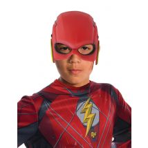 Demi-masque Flash Enfant - Thème: Carnaval - Couleur: Rouge - Taille: Taille Unique