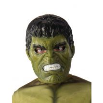 Demi-masque Hulk Enfant - Thème: Carnaval - Couleur: Vert - Taille: Taille Unique