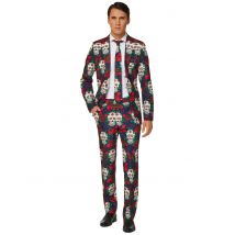 Costume Mr. Skull Day of the dead homme Suitmeister