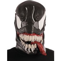 Masque Intégral Latex Venom Adulte - Thème: Personnages - Couleur: Noir - Taille: Taille Unique