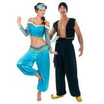 Déguisement de couple oriental adulte