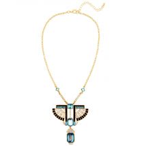Collier Pharaon Femme - Thème: Carnaval - Couleur: Doré - Taille: Taille Unique