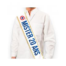 Écharpe Tricolore Mister 20 Aine - Coloré - Taille: Taille Unique