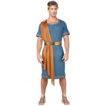 Déguisement Roi Romain Adulte - Thème: Antiquité - Couleur: Bleu - Taille: L