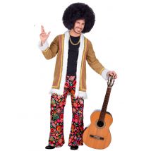 Déguisement Hippie Woodstock Homme - Thème: Années 60'/70' - Couleur: Coloré - Taille: M