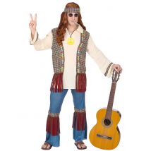 Déguisement hippie peace homme