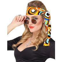 Bandeau années 70 bubbles adulte