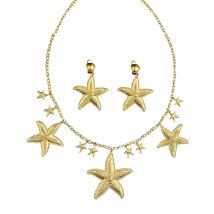 Bijoux Sirène Des Mers Femme - Thème: Mondes Féeriques - Couleur: Doré - Taille: Taille Unique