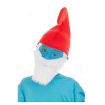 Bonnet Grand Schtroumpf Enfant - Thème: Héros Et Super Méchants - Couleur: Rouge - Taille: Taille Unique
