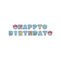 Guirlande Happy Birthday Pokémon 218 x 12 cm