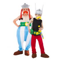 Déguisement De Couple Astérix Et Obelix Enfants - Thème: Héros Et Super Méchants - Couleur: Multicolore - Taille: Taille Unique