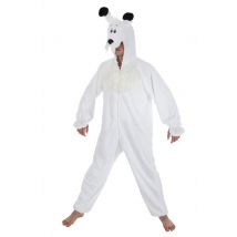 Déguisement Idefix Astérix Et Obélix Adulte - Thème: Animaux Et Petites Bêtes - Couleur: Blanc - Taille: M / L (180 cm)