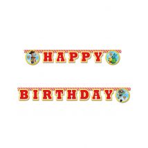 Guirlande Happy Birthday Toy Story 4 - Rouge - Taille: Taille Unique