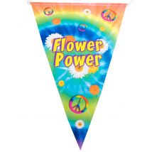 Guirlande Fanion Hippie 5 M - Thème: Carnaval - Couleur: Coloré - Taille: Taille Unique