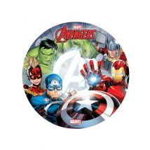 Disque En Azyme Avengers 20 Cm - Thème: Personnages - Couleur: Coloré - Taille: Taille Unique