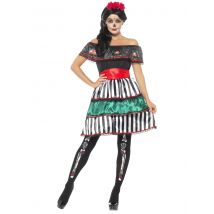Déguisement Senora Dia de los Muertos femme