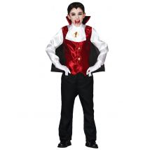 Déguisement Comte Vampire Garçon - Thème: Magie Et Horreur - Couleur: Coloré - Taille: 3 à 4 ans (95-105 cm)