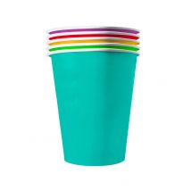 20 Gobelets Américains Carton Recyclable Summer 53 Cl - Thème: Hawaï - Couleur: Multicolore - Taille: Taille Unique