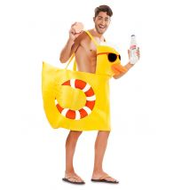 Déguisement Canard De Bain Adulte - Thème: Humour - Couleur: Jaune - Taille: Taille Unique (ML)