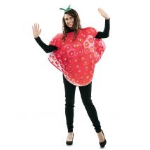 Déguisement Grande Fraise Adulte - Thème: Humour - Couleur: Rouge - Taille: Taille Unique (ML)