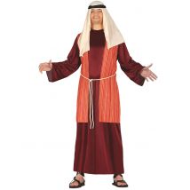 Déguisement Berger Rouge Homme - Thème: Crèche - Couleur: Rouge - Taille: L (52-54)