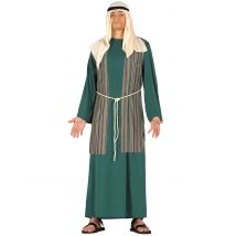 Déguisement Berger Vert Homme - Thème: Crèche - Couleur: Vert - Taille: L (52-54)