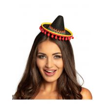 Mini Sombrero Mexicain Adulte - Thème: Peuples Du Monde - Couleur: Multicolore - Taille: Taille Unique