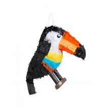 Piñata Toucan 53 X 38 Cm - Thème: Fête À La Plage - Couleur: Multicolore - Taille: Taille Unique