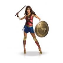 Déguisement Grand Héritage Wonder Woman Femme - Thème: Héros Et Super Méchants - Couleur: Bleu - Taille: Large