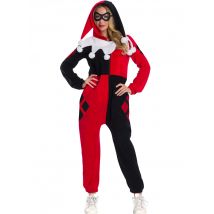 Déguisement Combinaison Harley Quinn Adulte - Thème: Héros Et Super Méchants - Couleur: Multicolore - Taille: Small