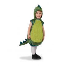 Déguisement dinosaure vert bébé