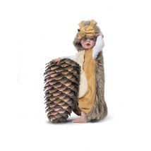 Déguisement Hérisson Bébé - Thème: Animaux Et Petites Bêtes - Couleur: Noir - Taille: 1-3 ans (92 cm)