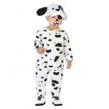 Déguisement Chien Dalmatien Bébé - Thème: Animaux Et Petites Bêtes - Couleur: Blanc - Taille: 1 à 2 ans