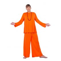 Déguisement Disciple Orange Homme - Thème: Peuples Du Monde - Couleur: Orange - Taille: M / L