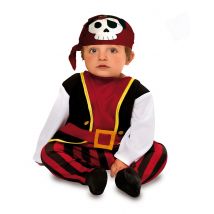 Déguisement Pirate Des Mers Bébé - Thème: Bébé - Couleur: Multicolore - Taille: 12 à 24 mois (74 à 86cm)