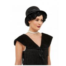 Kit Années 20 Noir Femme - Thème: Années 20'/30' - Couleur: Noir - Taille: Taille Unique