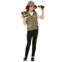 Kit Explorateur Enfant - Thème: Jungle - Couleur: Vert - Taille: 7-9 ans (130/143 cm)