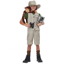 Déguisement Aventurier Luxe Enfant - Thème: Luxe - Couleur: Blanc - Taille: M 8 - 10 ans (140 cm)