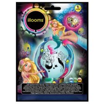 Lanterne Sirène Illooms - Thème: Fluo, Phospho Et Uv - Couleur: Bleu - Taille: Taille Unique