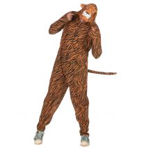 Déguisement Tigre Homme - Thème: Animaux Et Petites Bêtes - Couleur: Orange - Taille: Taille Unique