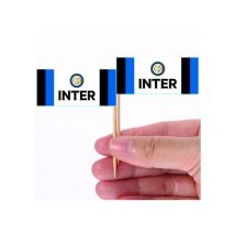 24 Pics Inter 6,5 X 5 Cm - Thème: Nationalités - Couleur: Bleu - Taille: Taille Unique